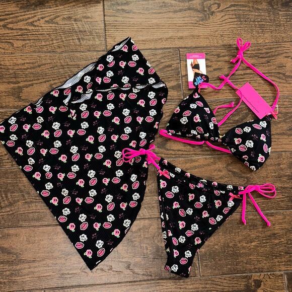 Betsey Johnson Bikini Set